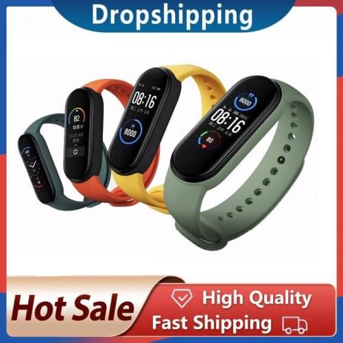 M5 Fitness Bracelet Tracker Sports Band Pedometer Heart Rate Blood Pressure Monitor Watchband Bluetooth-compatitle Smart Band
