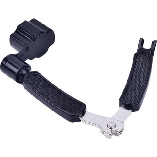 IRIN IRIN Integrated Bridge Pin Puller For Acoustic Instruments Pro Winder String Winder & Cutter Guitar Banjo Mandolin Tool