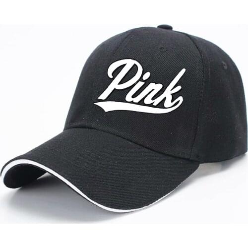 Women Baseball Caps PINK Snapback Hat Plain Solid Color Gorras Caps Hats Fashion Casquette Bone FemaLe Dad Cap