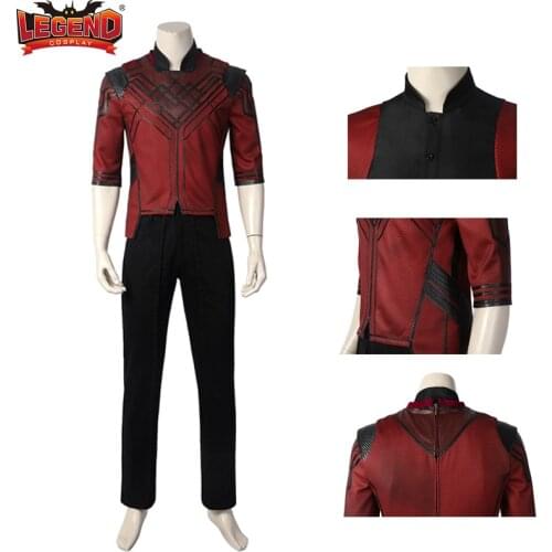 Cosplay legend Shang-Chi and the Legend of the Ten Rings-Shang-Chi Movie Halloween Costumes Carnival Suit for Men Sets Anime