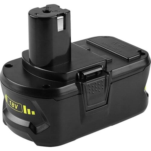 6000mAh Li-Ion 18V 6.0Ah Lithium Battery For Ryobi 18V Rechargeable Battery P108 RB18L40 P2000 P310 for ONE+ BIW180 high quality