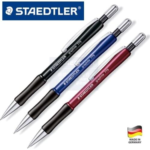 Germany STAEDTLER 779 Mechanical Pencil 0.5|0.7 MM Red | Blue | Black Mechanical Pencil Superior Feel Good 1PCS
