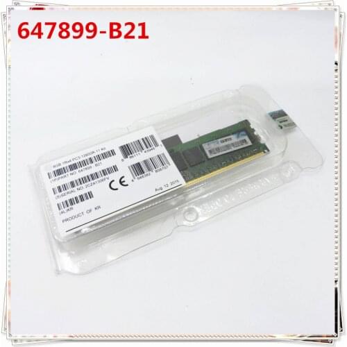 New for 647899-b21 664691-001 8GB 1Rx4 PC3-12800R DDR3 1 year warranty