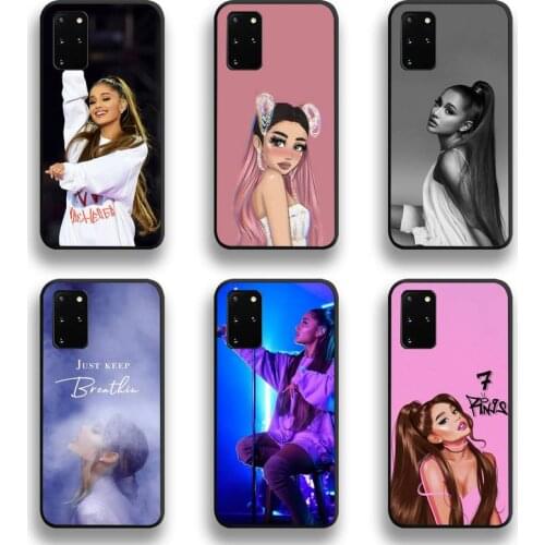 Hot Aria-na Gran-de Shockproof Phone Case For Samsung Galaxy S21 Plus Ultra S20 FE M11 S8 S9 plus S10 5G lite 2020