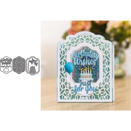 Christmas Photo Frame Metal Cutting Dies for Scrapbooking Handmade Tools Mold Cut Stencil New DIY Card Make Mould Model Craft