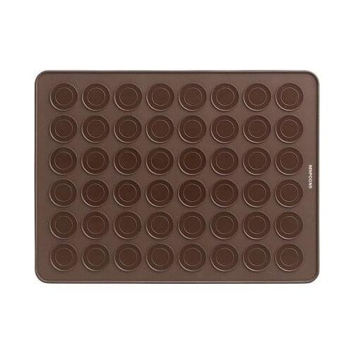 Silicone Macaron macaroon Baking Sheet Mat Muffin DIY Chocolate Cookie Mould Mode