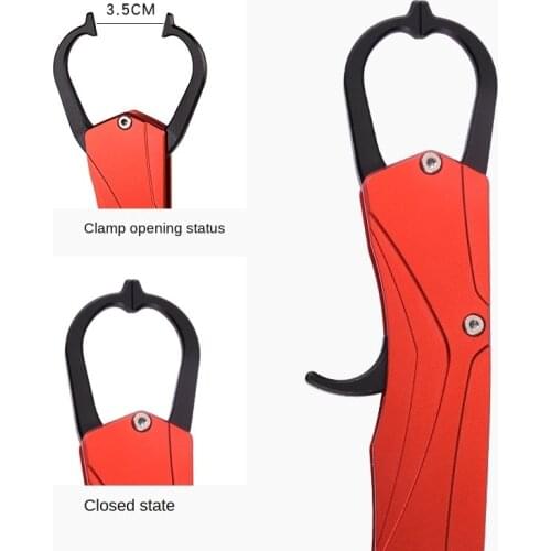 Stainless Steel Unhooking Device Fish Clamp Clip Catch Remover Plier Fishing Hook Tool Fish Tackle Control 23*4.5*1.5cm