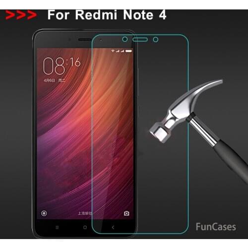 Tempered Glass for Xiaomi Redmi Note 4 Screen Protector 9H 2.5D Protective Film for Redmi Note 4 Pro Glass for Redmi Note4