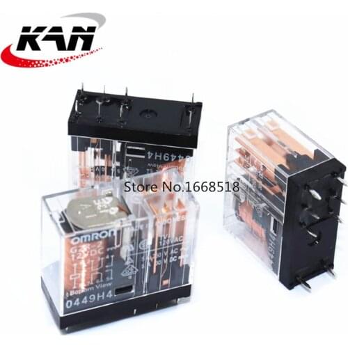 10PCS OMRON RELAY G2R-2 12VDC G2R-2 24VDC G2R-2 DC12V DC24V Brand new and original relay