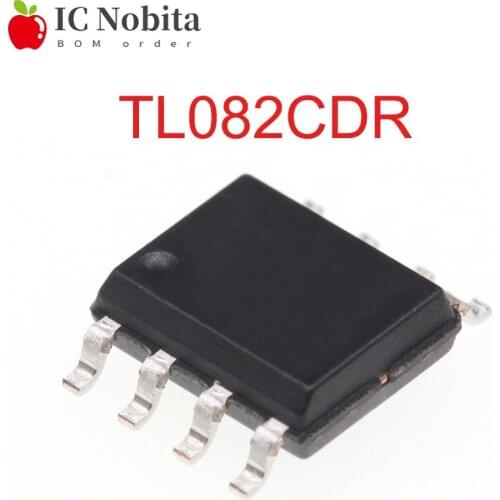 10PCS TL082CDR SOP8 TL082C SOP TL082 082CDR SOP-8 TL082CDT SMD Operational Amplifier Chip IC New