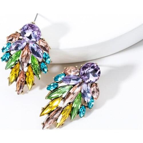 2019 Summer Fashion Jewelry Acrylic Earrings Bohemian Exaggerated Popular Personality Joker Earrings Party Womens Earrings