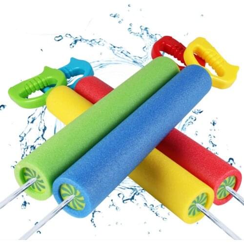 4pcs Summer Foam Squirt Beach Toys Water Gun Kids Spray Pistol Waterpistool Children Outdoor Games Watergun Cannon Shoot Toy