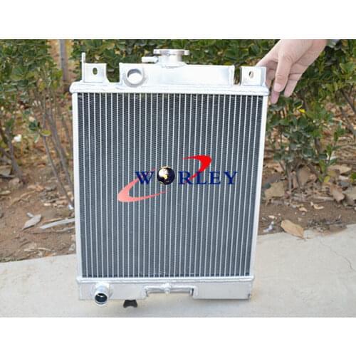 40mm 2 Row aluminum racing radiator FOR SUZUKI SWIFT GTI 1.0/1.3/1.6L 1989-1994 89 90 91 92 93 94