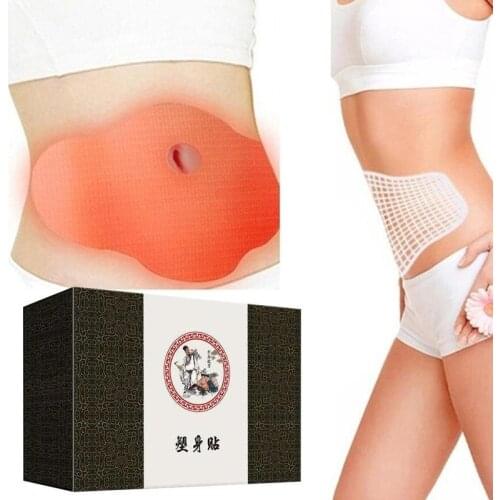 40pcs/box Navel Slimming Patches For Waist Thigh Belly All Body Fat Burner Diet Cellulite Weight Loss Sticker Lazy Slim Products