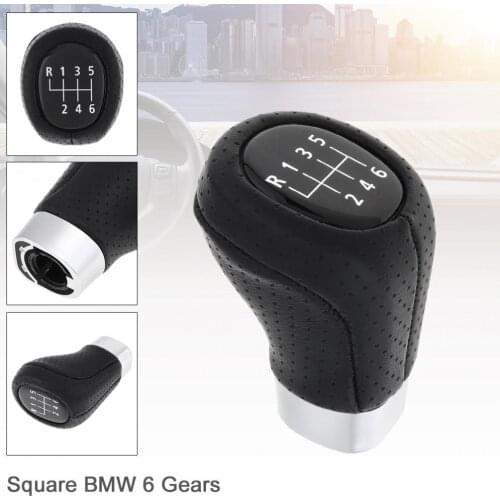 6 Speed Car Manual Gear Shift Handball Knob Car Accessories Fit for BMW 1 3 Series E81 E82 E87 E88 E90 E91 E92 E93