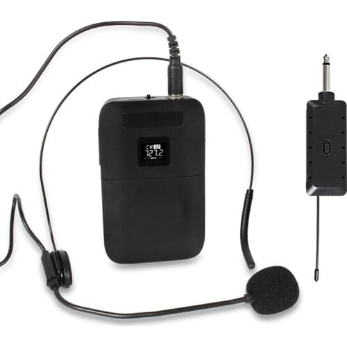 JIY wireless microphone one drag two U section universal collar clip teacher stage performance TV audio microphone wholesale