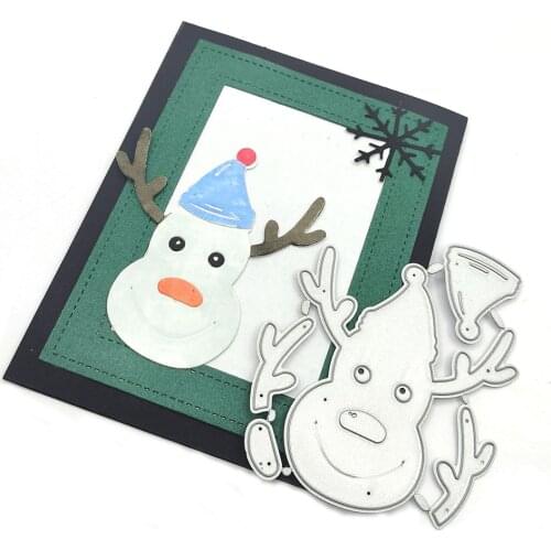 Julyarts Snowman Christmas Dies 2021 Molde DIY Scrapbooking Handmade Craft Paper Album Punch Card Art Die Cut