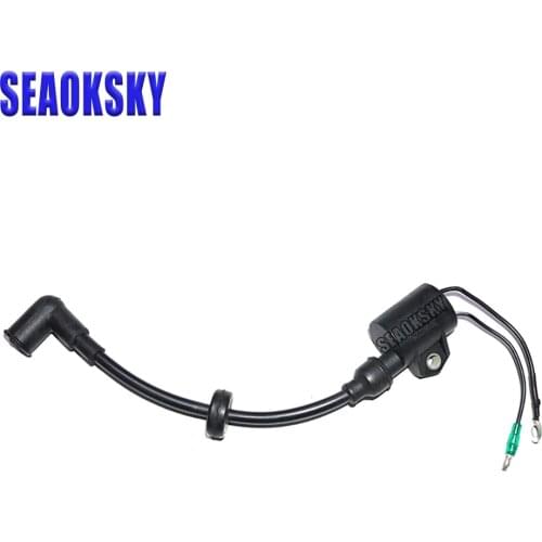 Ignition Coil 61N-85570 for Hidea YAMAHA Boat Engine 2 Stroke 20HP 25HP 30HP Outboard Motor 61N-85570-00 61N-85570-01