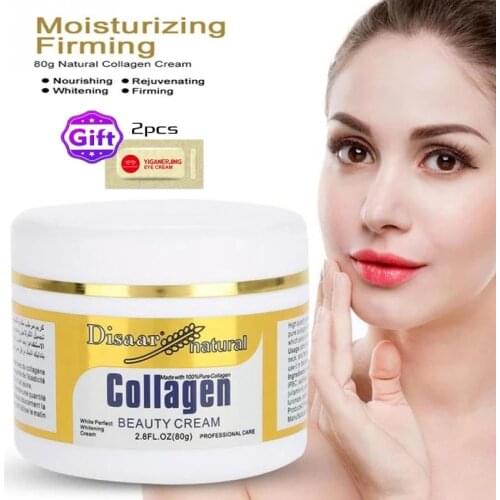 Disaar Collagen Power Lifting Cream 80g Firming Face Cream Skin Care Whitening Moisturizing Anti-aging Anti Wrinkle Facial Cream