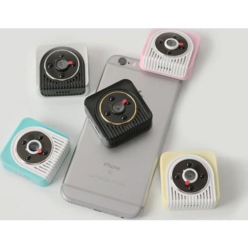 H5 Mini Camera Strong Magnetic Adsorption 1080Phd Riding Record Wifi Wireless Connection Night Vision Non-Light Invisible Tf Car