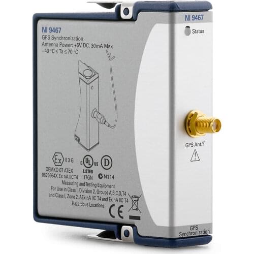NI 9467 GPS C Series Synchronization Module 781632-01 Accurate Time Synchronization Color Is Good (contact us to get VIP price)