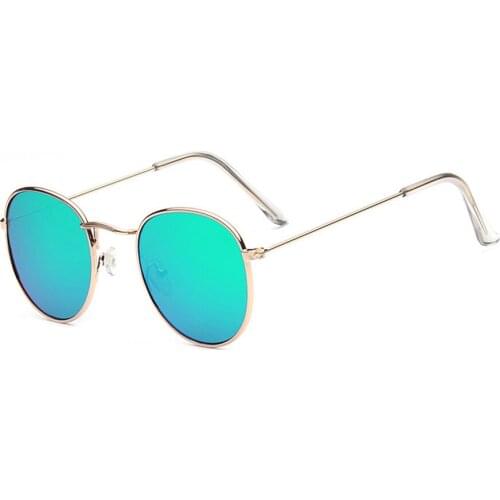 Rich colors New Classic Round Metal Style Polarized Sunglasses Men Women Vintage Retro Brand Design Sun Glasses