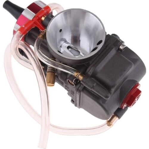 PWK 28mm Flat Slide Carburetor For 2 Stroke 47CC/49CC Mini Quad/ATV