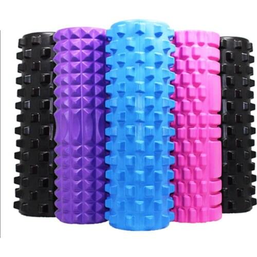 Yoga Column Hollow Yoga Block Pilates Fitness Foam Roller for Home Gym Massage Exercise Muscle Relaxation Equipment 33/45x13cm