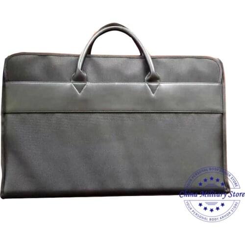 NIJ Level IIIA Plate Insert Portable & Foldable Handheld Tactical Concealed Briefcase Bulletproof Briefcase Ballistic Body Armor