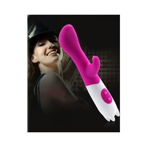 Candiway Silicone Skin Friendly Double Vibration G spot Stimulate Vibrator Adults Masturbate Sex Toys For Women