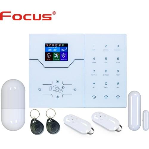 HA-VGW Spanish Text Menu Wifi Alarm GSM Smart Home Security Alarm Anti-Theif burglar Alarm System Wifi Smart Alarm System