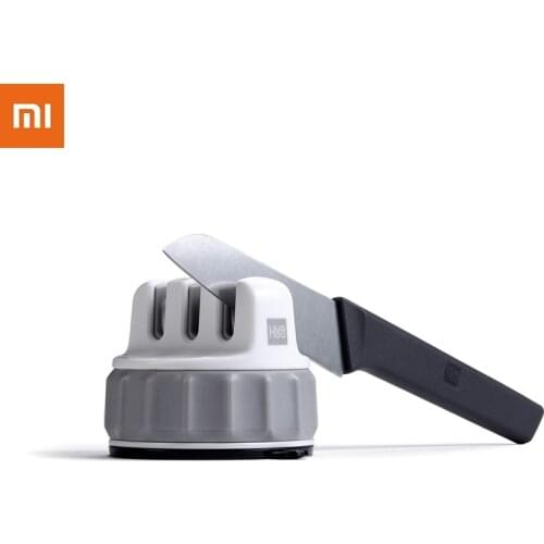 Xiaomi Mijia Mini Knife Sharpener One-handed Sharpening Super Suction Kitchen Sharpener Tool