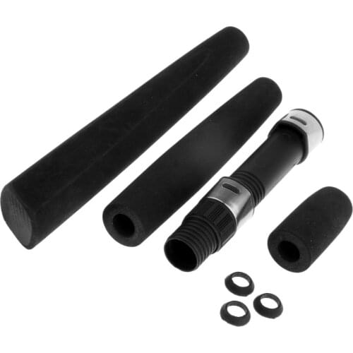 Rod Building Repair Black EVA Fishing Jigging Rod Handle Grip and Reel Seat
