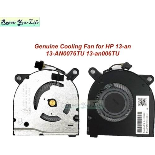 Computer PC Fans CPU Laptop Cooling Fan Cooler for hp Pavilion 13-AN 13-AN0076TU AN006 TPN-Q214 ND55C03-18C15 L41283-001 Genuine
