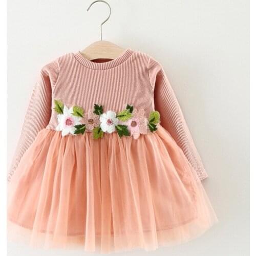 Baby girl spring clothes long sleeve dress 2020 autumn kids dresses for little girls princess dress children clothing vestidos