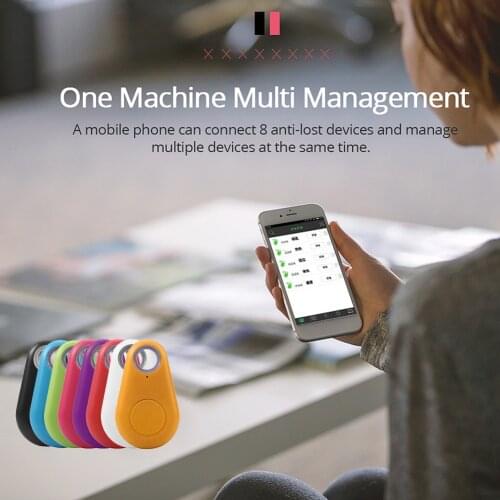 GPS Tracker Anti-lost Alarm Water Drop Smart Tag Wireless Bluetooth-compatible Tracer Car Child Bag Wallet Key Finder Locator