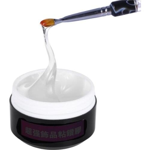 10Bottles Nail Glue STICK RhINEstones Nail Builder Glue Soak-OFF(UV) Stuck*Drill*Glue 8ml/13G Manicure Glue #GY08