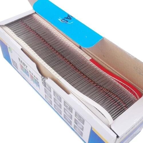 MCIGICM 2500pcs 1W Zener diode DO-41 1N4743A-1N4756A 1N4744A 13V 15V 16V 18V 20V 22V 24V 27V 30V 33V 36V 39V 43V 47V