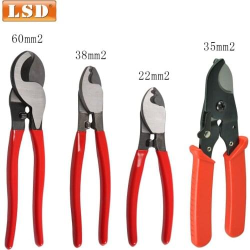 Mini wire cutters 22-60mm2 Electric Wire Cutting Stripper Plier Tool Wire Cutting Hand Tools for Professional Electricians