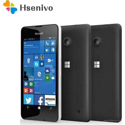Nokia Lumia 550 Refurbished-Original Lumia 550 8MP Camera Quad-core 8GB ROM 1GB RAM mobile phone LTE FDD 4G 4.7" 1280x720 pixel
