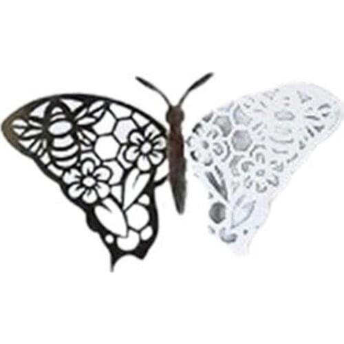 Xmas Butterfly Decor Christmas Tree Butterfly New Year Ornaments Glitter Butterfly Decor Chic Butterfly Pendants for Xmas