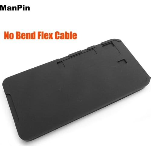 Silicone Pad Mold For iPhone 11Pro Max XS X 6S 7 8 Plus OCA Laminating Rubber No Bend Flex Cable Mat LCD Touch Screen Glass Fix