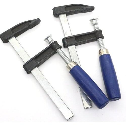 Heavy Duty F-Clamp Bar Clip Clamp For Woodworking High Strength Wood Clamping Carpenter DIY Hand Tool 8 Sizes Hardware F Clamps