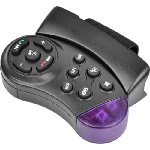 11-Key Portable Control Remote Universal Car MP5 Multimedia Player CD DVD VCD Steering Wheel Wireless Remote Control 11 Buttons