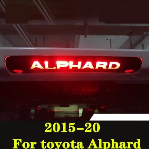 For toyota Alphard 2015-20 Rear brake light personalized sticker decoration modified exterior decoration car accessories