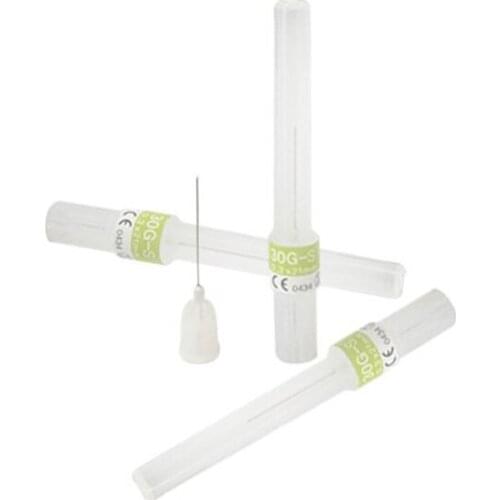 Hot sale 50pcs green 30G *21mm long needles facial care eye lift plasma pen wrinkle removal laser jet lifting-plasma pen