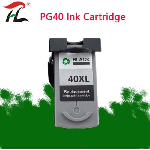 1pcs Black PG40 Compatible Ink Cartridge For Canon PG 40 40xl PIXMA iP1600 iP1200 iP1900 MP140 MP150 MX300 MX310 MP160 printers
