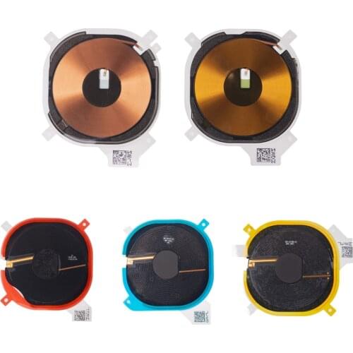 1pcs Wireless Charging Chip NFC Coil for iPhone 8 Plus X 8P Charger Panel Sticker Flex Cable WPC Pad Parts