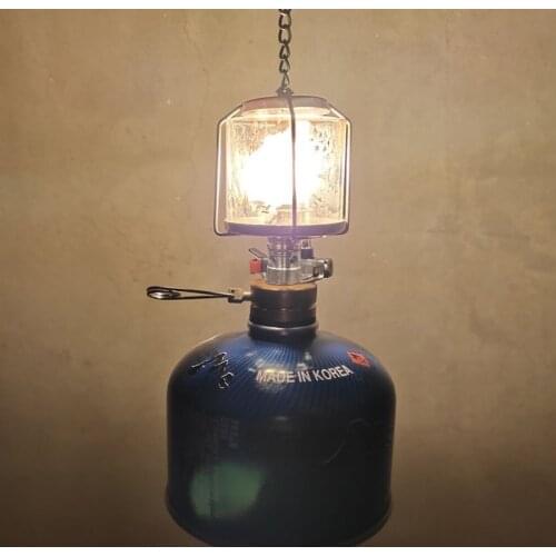 10pcs Gas Lamp Mantles Outdoor Camping Hanging Propane Gas Lantern with Gas Lamp Mantles Cover