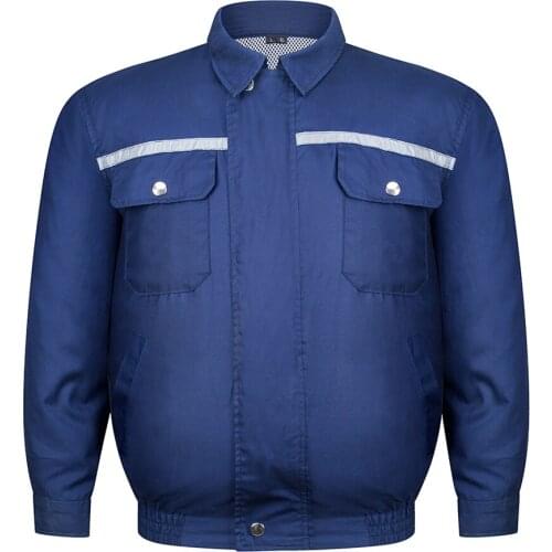 2021 Summer Outdoor Cooling Fan Jacket Men Air Conditioning Clothing Sun-Protcetive Coat Construction Work Clothes Jacket